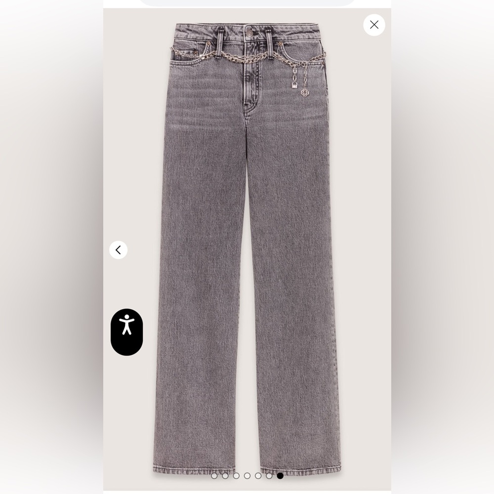 Maje Gray Women's Jeans